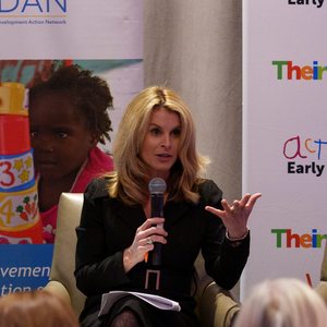 Adrienne Elrod, Democratic Strategist and President, Elrod Strategies Act for Early Years: Unlocking Investment for Our Youngest Learners event held during the IMF/World Bank Spring Meetings in Washington DC and hosted by Theirworld, GBC-Education, Sesame Workshop and ECDAN.