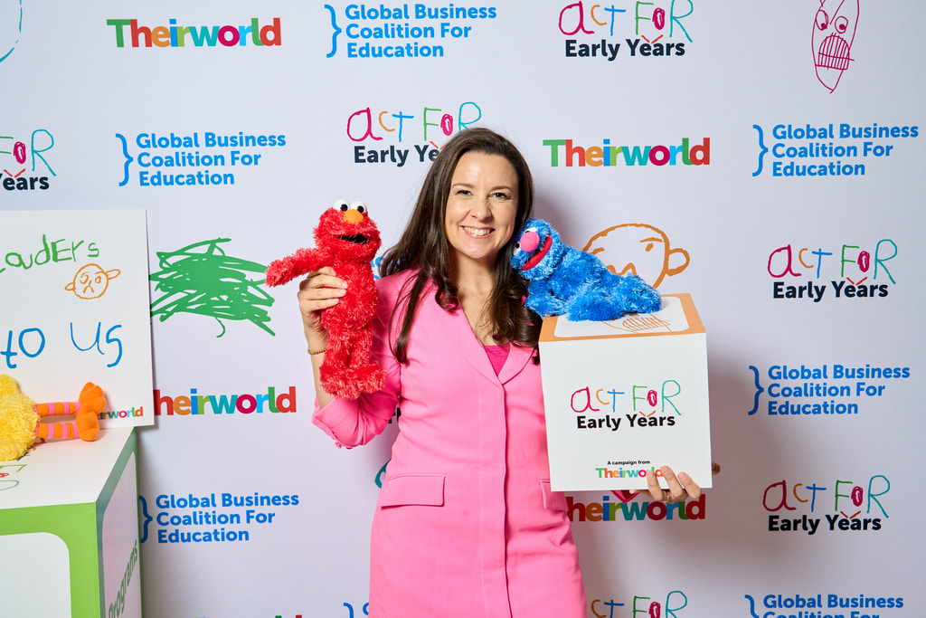 Rachel Griffin-Accurso, AKA Ms. Rachel, YouTuber, social media personality, songwriter, and educator. Theirworld's event 